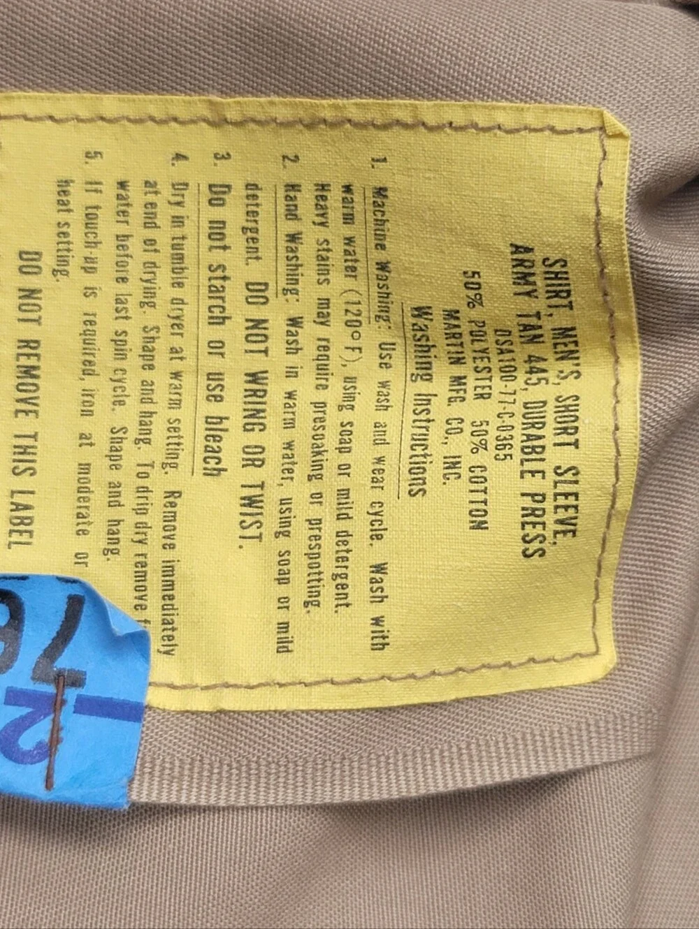 U.S. Army vintage 70’s